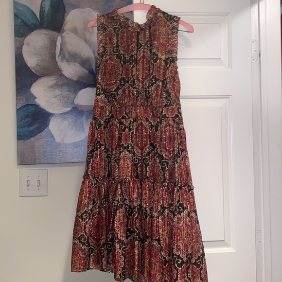 NEW Kate Spade Metallic Medallion Dress - Picture 9 of 11